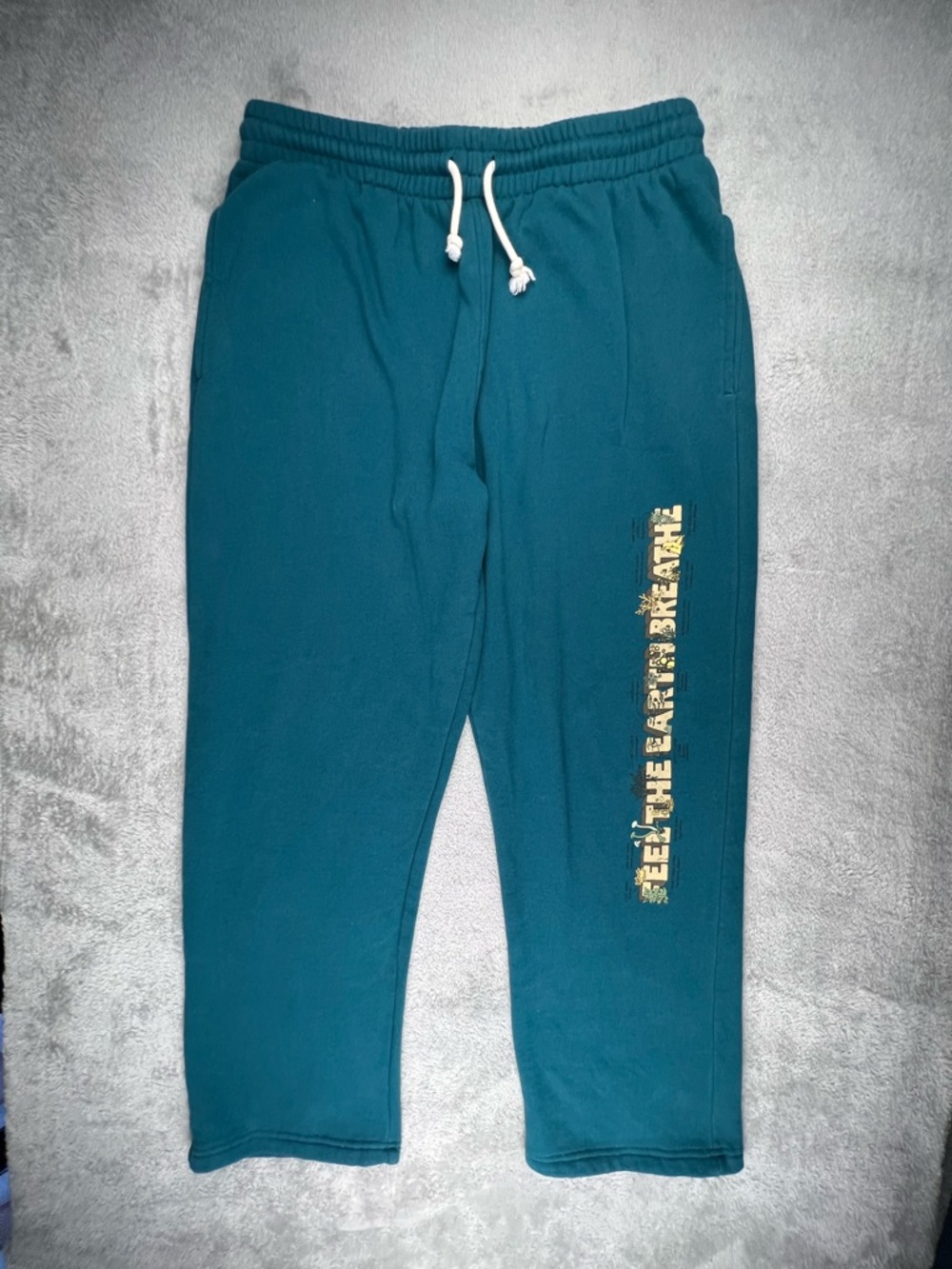Parks Project Sweatpants Mens M Green Olympic Lichen Relaxed Fleece Loungewear